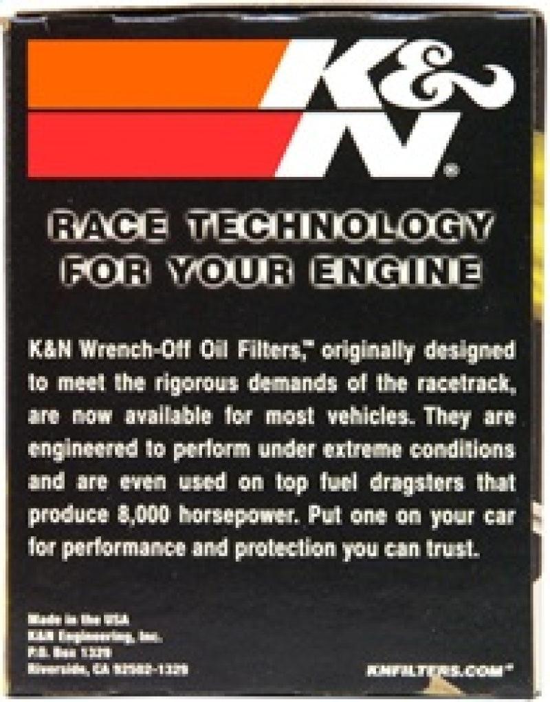 K&N Oil Filter for 2.3L 21+ Ford Bronco | HP-1002