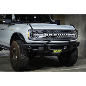 DV8 Offroad Factory Front Bumper Licence Relocation Bracket - Front for 2021+ Ford Bronco | dveLPBR-01