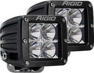 Rigid Industries Flood Surface Mount Black (Pair) D-Series Pro | 202113