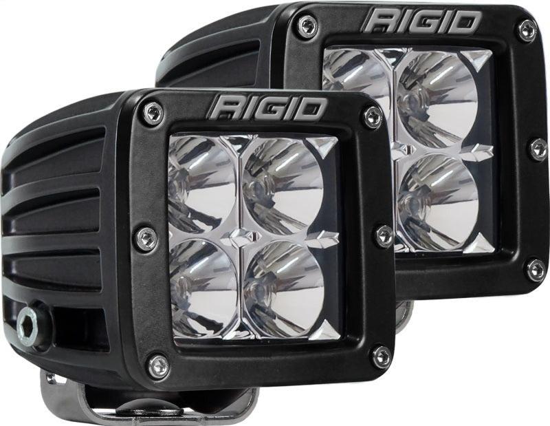 Rigid Industries Flood Surface Mount Black (Pair) D-Series Pro | 202113