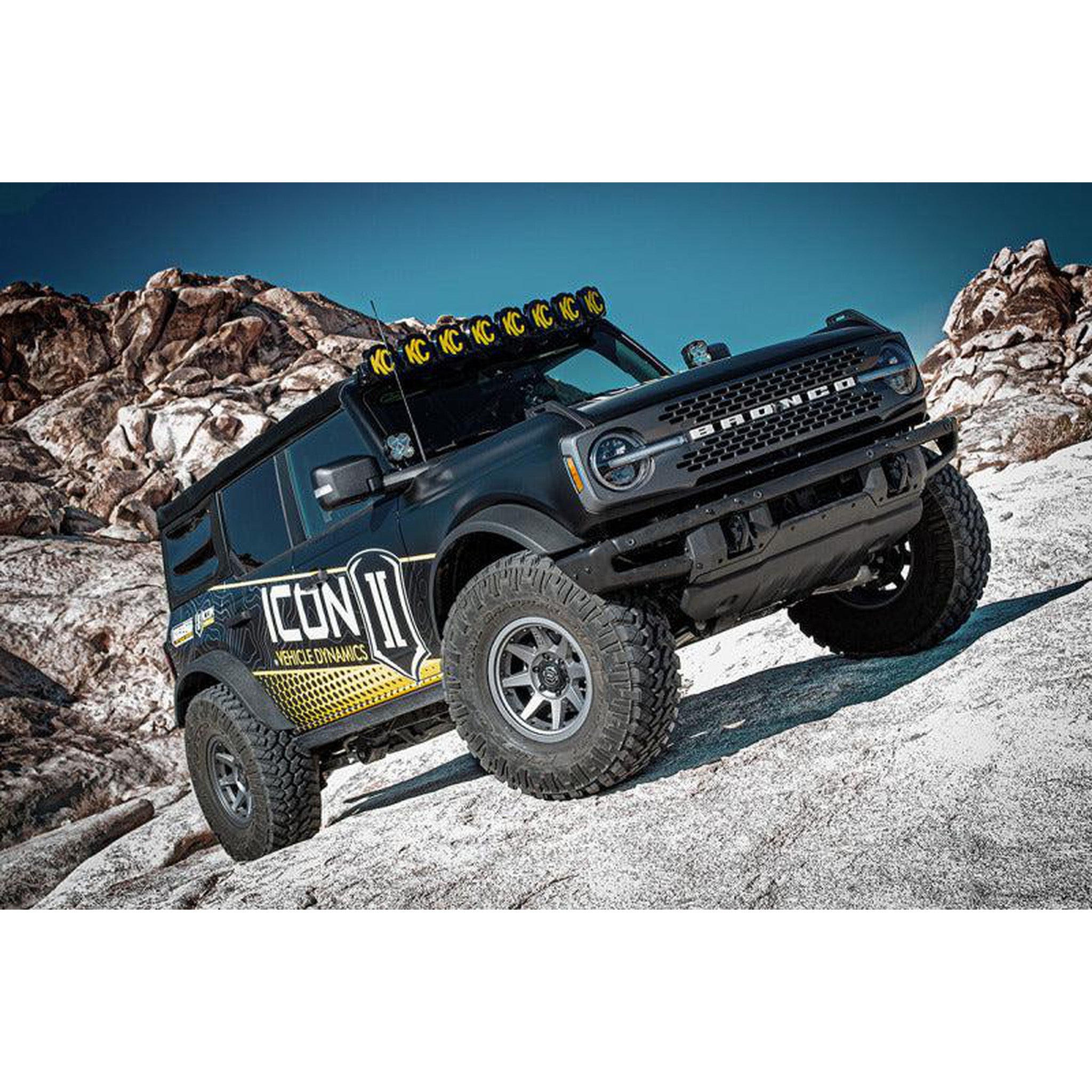 ICON Hoss 2.0 Rear EXP Coilover 2.5in for 2021+ Ford Bronco | ico48612