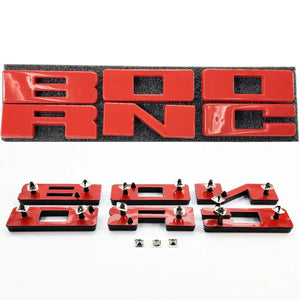 UPR Bronco Grille Replacement Lettering (Rapid Red) | UPR-3683-09