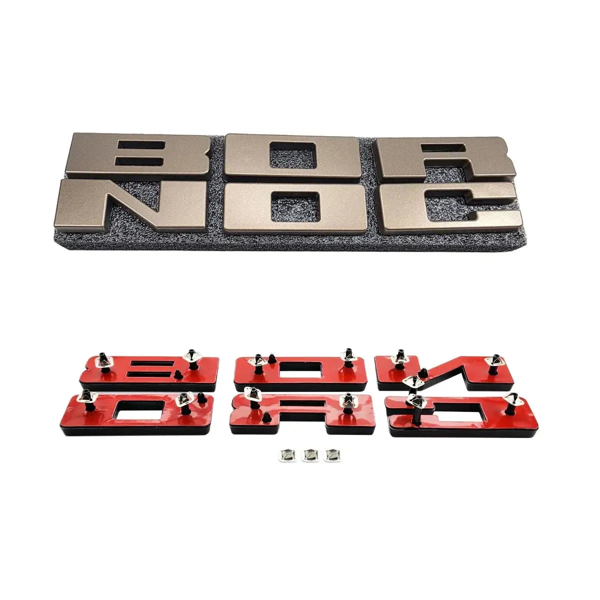 UPR Bronco Grille Replacement Lettering (Bronze) | 3683-20