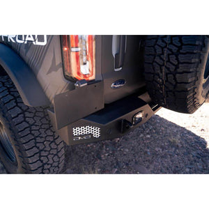 DV8 Offroad MTO Series Rear Bumper for 2021+ Ford Bronco | dveRBBR-01