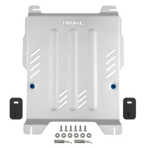 RIVAL Aluminum Transmission Skid Plate for 21+ Ford Bronco 24+ Ranger Raptor | RIVAL Aluminum Transmission Skid Plate 2024-2025 Ford Ranger* including Raptor | 2333.1886.3.6