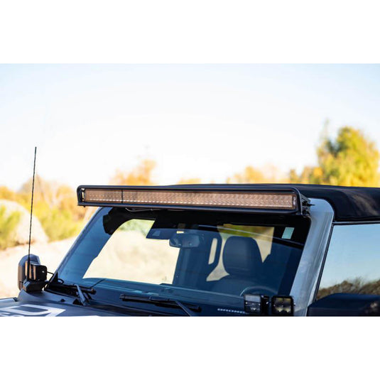 DV8 Offroad 52-Inch Straight LED Light Bar Mount for 2021+ Ford Bronco | dveLBBR-01