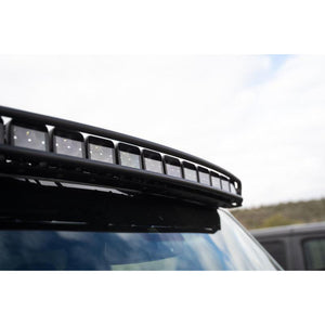 DV8 Offroad 40" Curved Light Bar Mount for 12 3in. Pod Lights for 2021+ Ford Bronco | dveLBBR-03