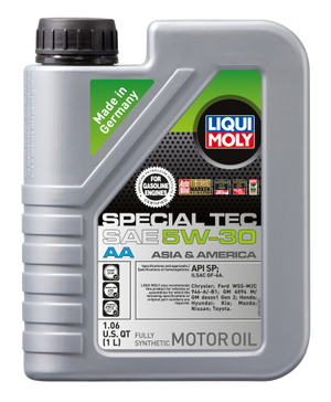 LIQUI MOLY Special Tec AA 5W-30 Motor Oil 1L - SAE Full Synthetic Engine Oil