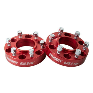 Synergy Hub Centric Wheel Spacers 6x5.5 1.5in Width M12 x 1.50 Stud Size 2021+ Ford Bronco | 4112-6-55-HF