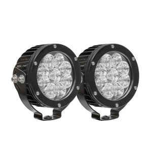 Westin Axis LED Auxiliary Light 4.75 inch Round (Set of 2) | wes09-12007B-PR