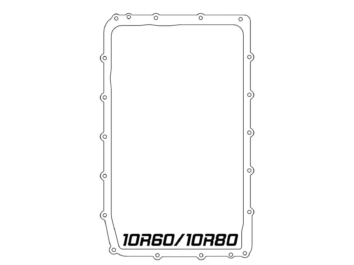 aFe Pro Series Rear Transmission Pan 10R60/10R80 Black w/ Machined Fins - 2021+ Ford Bronco | 46-71330B
