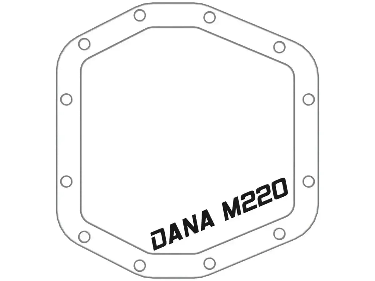 aFe POWER Differential Cover Dana M220 - 2021+ Ford Bronco 2.3L/2.7L | 46-71350B