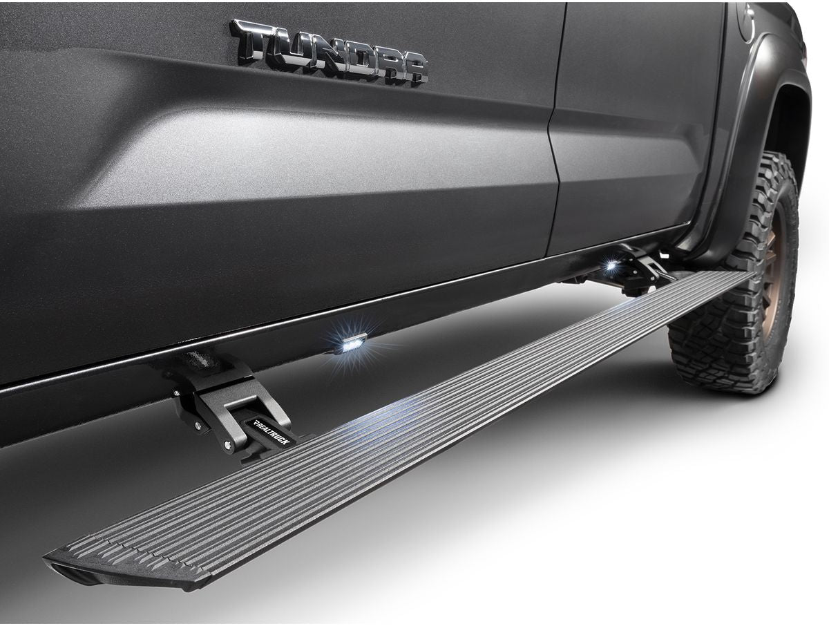 RealTruck VoltStep Electric Running Board Kit (No Drill) Black 21-25 Ford Bronco 2dr | 20413157PC