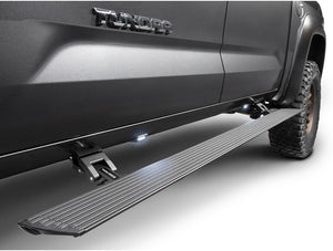 RealTruck VoltStep Electric Running Board Kit (No Drill) Black 21-25 Ford Bronco 2dr | 20413157PC