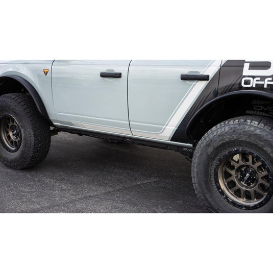 DV8 Offroad Pinch Weld Covers for 2021+ Ford Bronco 4-door | dveSRBR-03