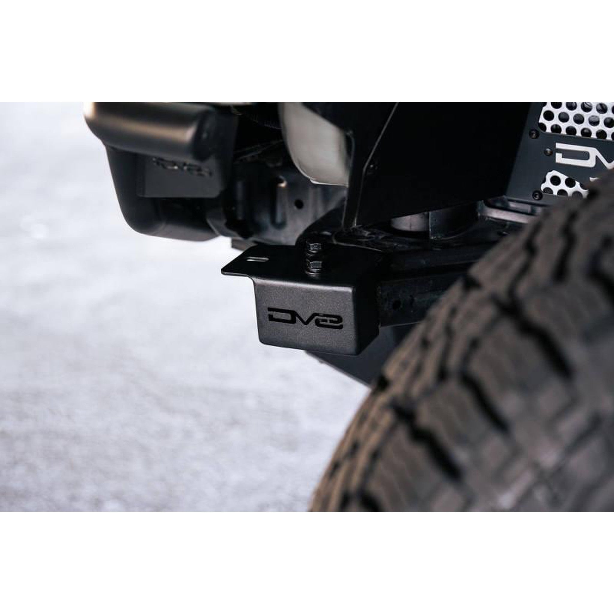 DV8 Offroad Crash Bar Caps w/ Accessory Mount for 2021+ Ford Bronco | dveLBBR-07