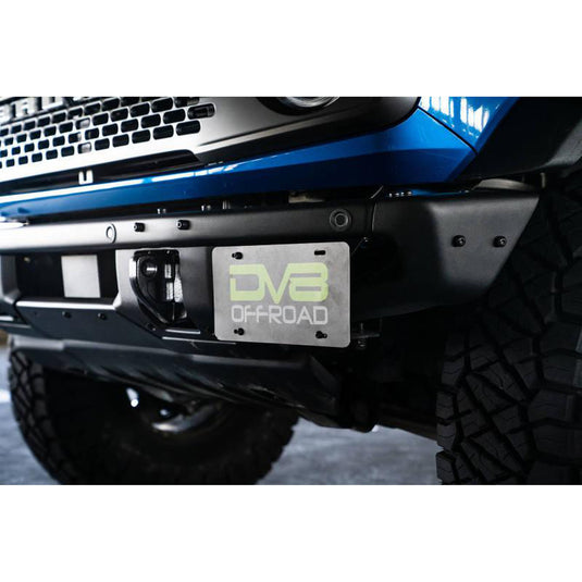 DV8 Offroad Factory Front Bumper License Relocation Bracket - Side for 2021+ Ford Bronco | dveLPBR-02