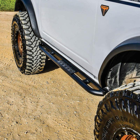 Westin XTS Rock Slider for 2021+ Ford Bronco 2-Door Textured Black | wes42-14185