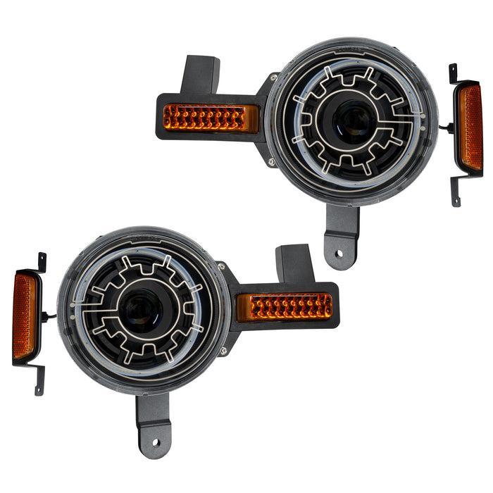 Oracle Oculus Bi-LED Projector Headlights w/ Heated Lenses 2021+ Ford Bronco | 5886-111