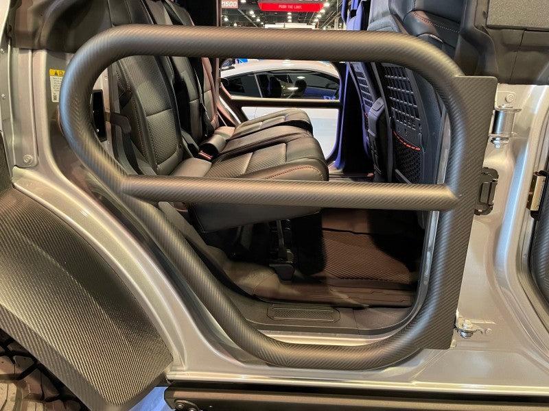 (freight)Anderson Composites Carbon Fiber Tube Doors 2021-2023 Ford Bronco 4DR (Front & Rear) | AC-TD21FDBR4D