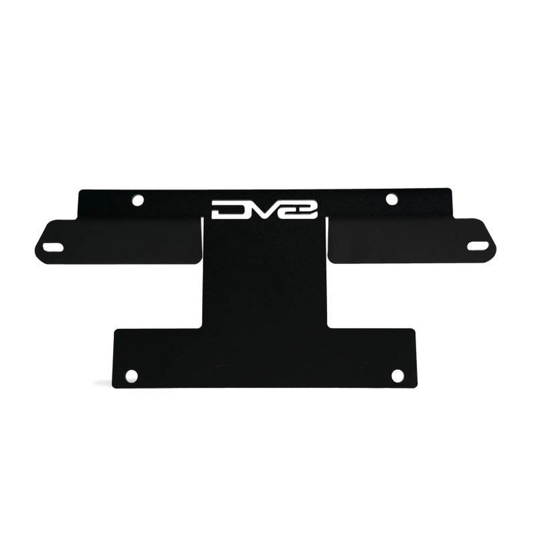 DV8 Offroad Factory Front Bumper Licence Relocation Bracket - Front for 2021+ Ford Bronco | dveLPBR-01