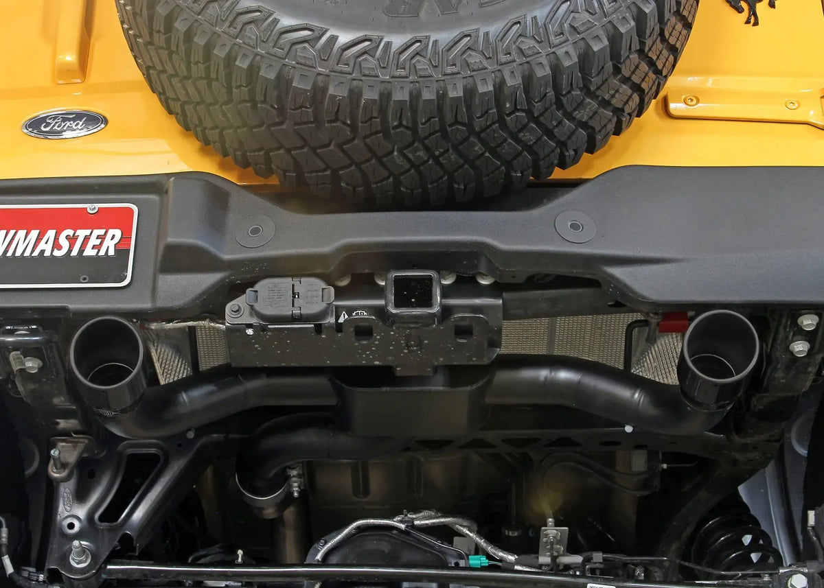 Flowmaster Outlaw Cat-Back Exhaust System - 2021-2025 Ford Bronco 2DR 2.3L/2.7L | SKU 818144