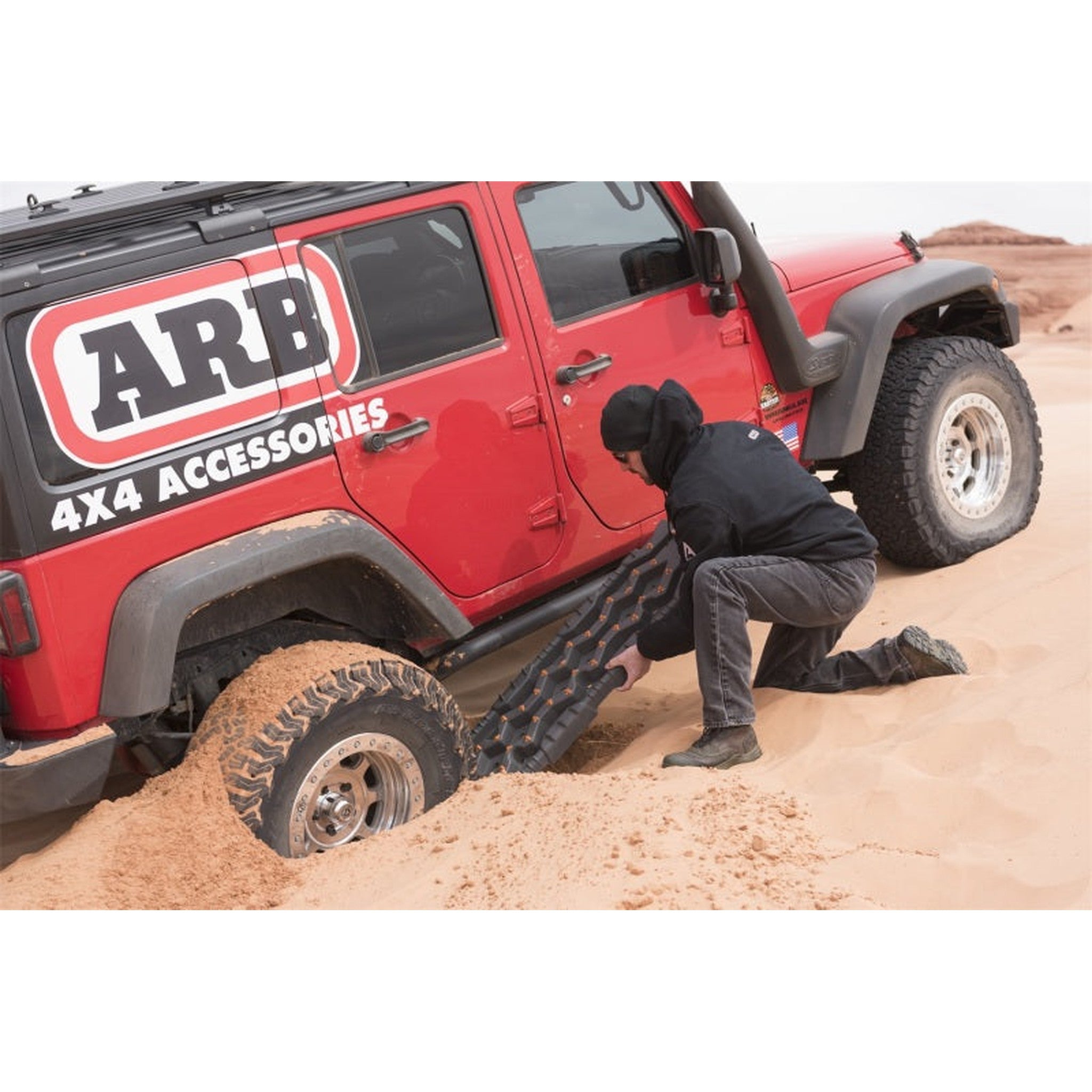 ARB Tred Pro Recover Track Boards Pair - Red | arbTREDPROR