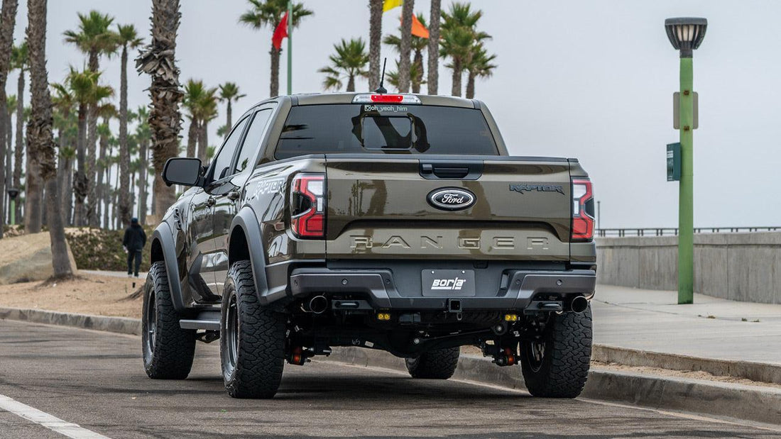 Borla 24-25 Ford Ranger Raptor 2.75in Tailpipe Kit 4in Tip - Brawler C ...