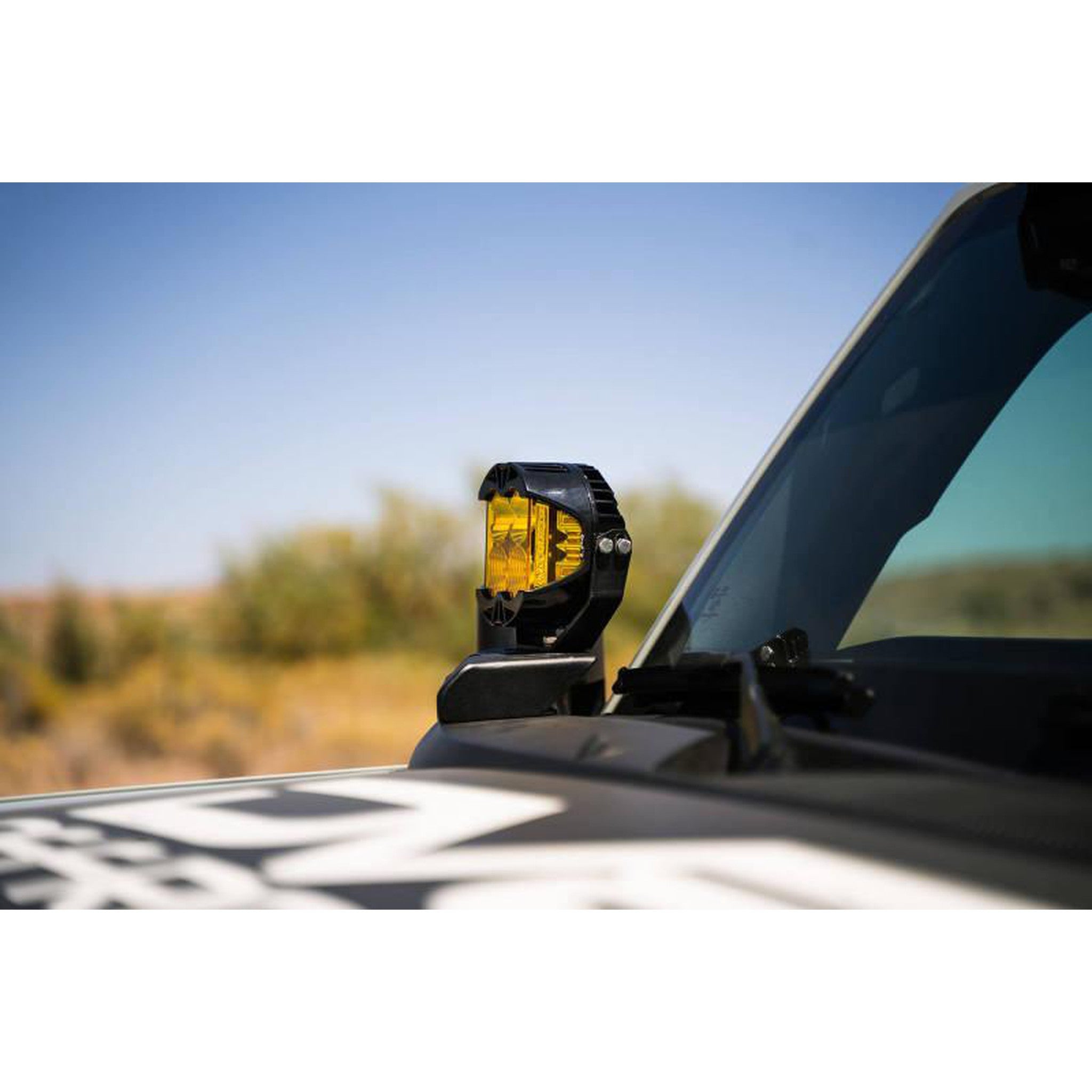 DV8 Offroad A-Pillar Pod Light Mounts for 2021+ Ford Bronco | dveLBBR-02