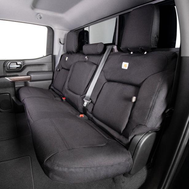 Covercraft Carhartt Super Dux PrecisionFit Custom Second Row Seat Covers Black 21-25 Ford Bronco | GTF4310COBK