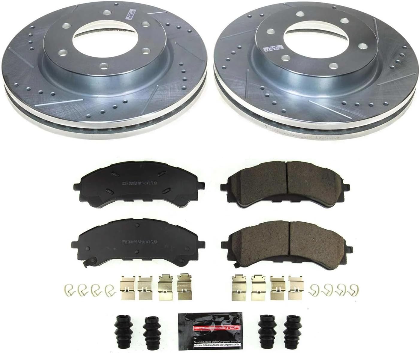 Power Stop Front Z23 Evolution Brake Kit 21-24 Ford Bronco / 19-24 Ford Ranger | K8413