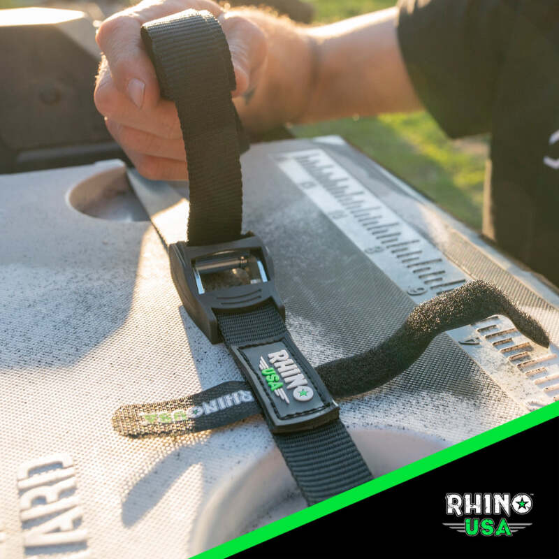 Rhino USA Lashing Straps 1In X 12Ft - Set Of 4 | LASHING-STRAP-4PK