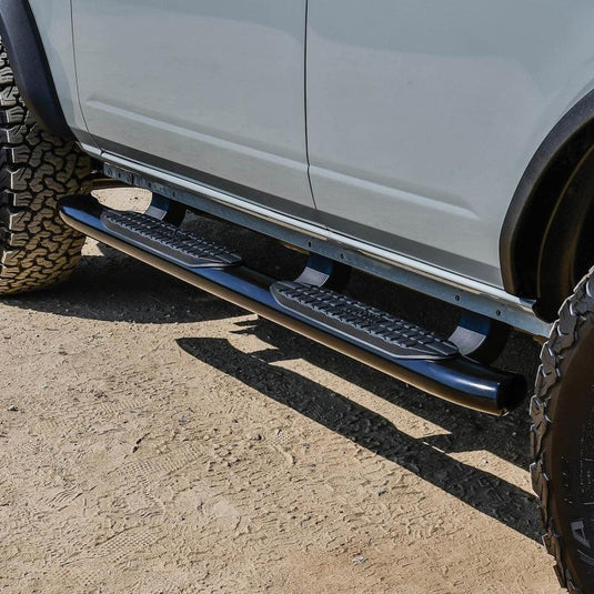 Westin 21-22 Ford Bronco (4-Door) PRO TRAXX 5 Oval Nerf Step Bars - Textured Black