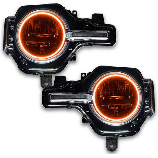 Oracle Base Headlight LED Halo Kit - ColorSHIFT - w/ RF Controller for 2021+ Ford Bronco