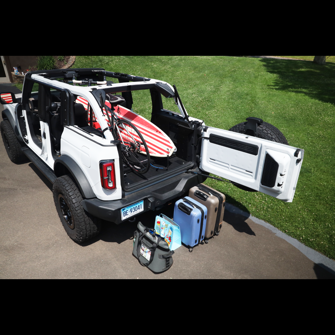 EZ4x4 Extreme EZTrunk Folding Trunk Cargo Storage Security for 2021+ Ford Bronco 4 Door