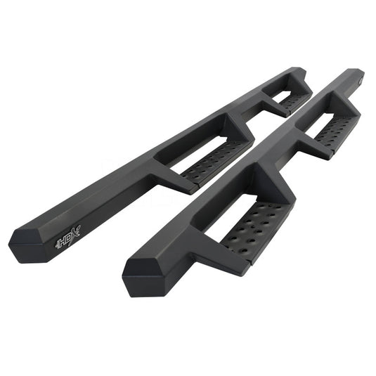 Westin/HDX 2021+ Ford Bronco Drop Nerf Step Bars - Textured Black for 2021+ Ford Bronco 4-Door | wes56-14195