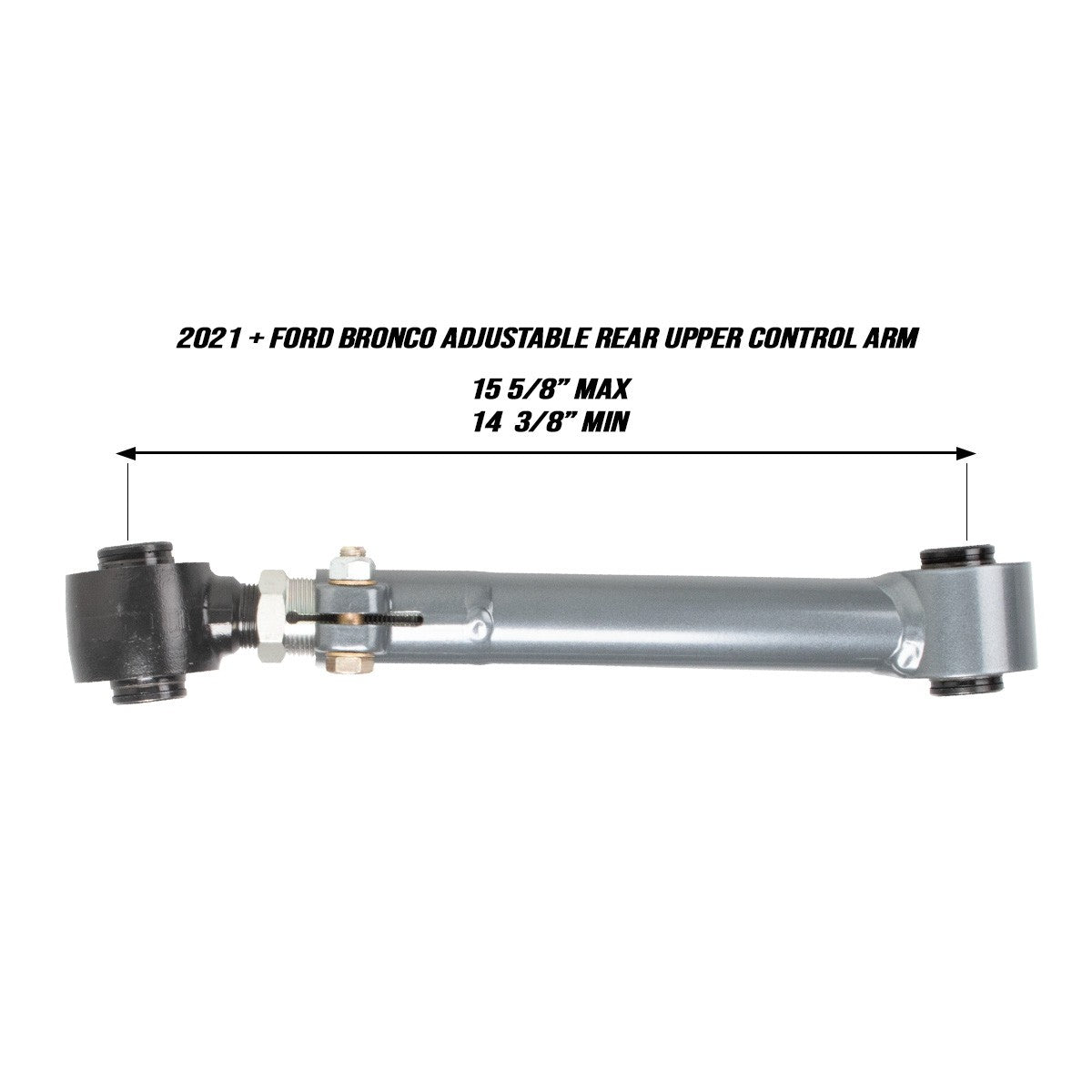 Synergy Adjustable Rear Upper Control Arms 2021+ Ford Bronco | 7054-01