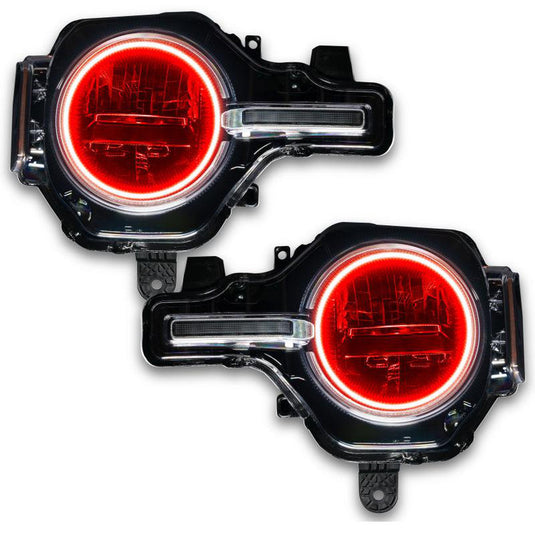 Oracle Base Headlight LED Halo Kit - ColorSHIFT - w/ 2.0 Controller for 2021+ Ford Bronco