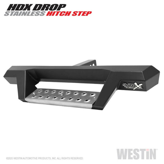 Westin HDX Stainless Drop Hitch Step 34in Step 2in Receiver - Textured Black | wes56-100152