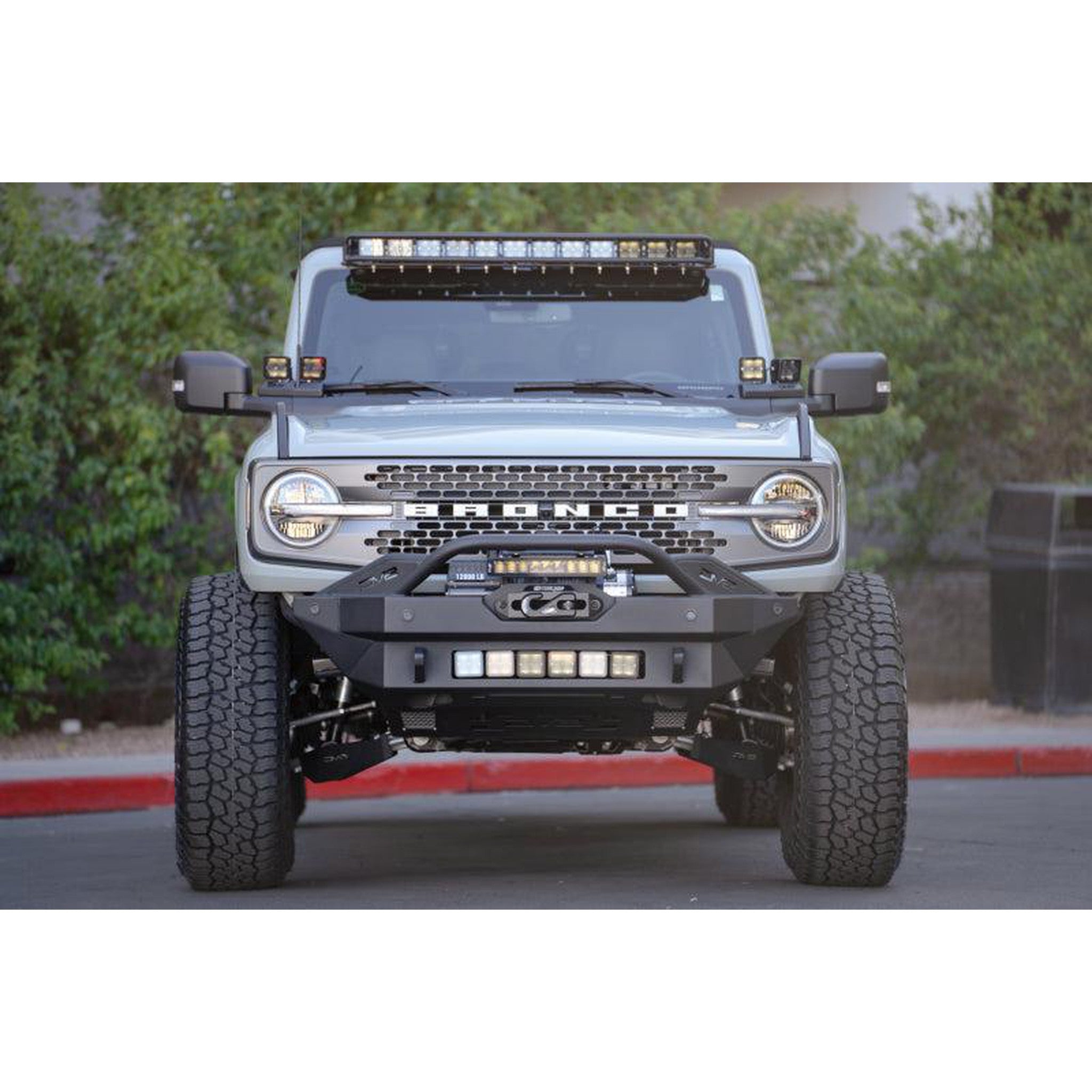 DV8 Offroad Fender Flare Deletes Set of 4 Front & Rear for 2021+ Ford Bronco | dveFDBR-03