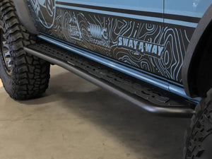 aFe Terra Guard Off-Road Sliders for 21-25 Ford Bronco (4 Door) | 79-27014