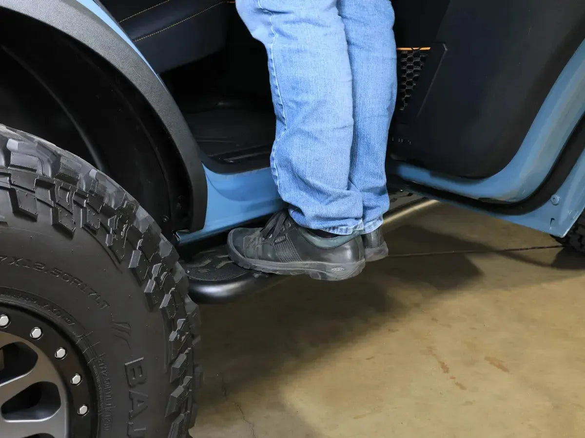 aFe Terra Guard Off-Road Sliders for 21-25 Ford Bronco (4 Door) | 79-27014