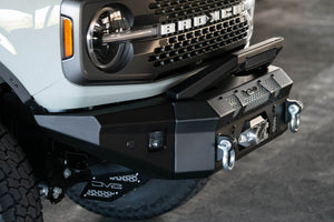 DV8 Offroad Bull Bar Add-On For DV8 Ford Bronco Bumpers - Fits 13in Elite Series Light Bar | dveLBUN-01