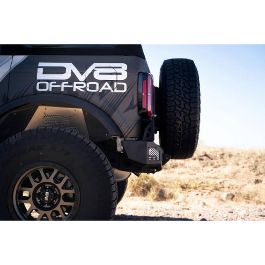 DV8 Offroad MTO Series Rear Bumper for 2021+ Ford Bronco | dveRBBR-01