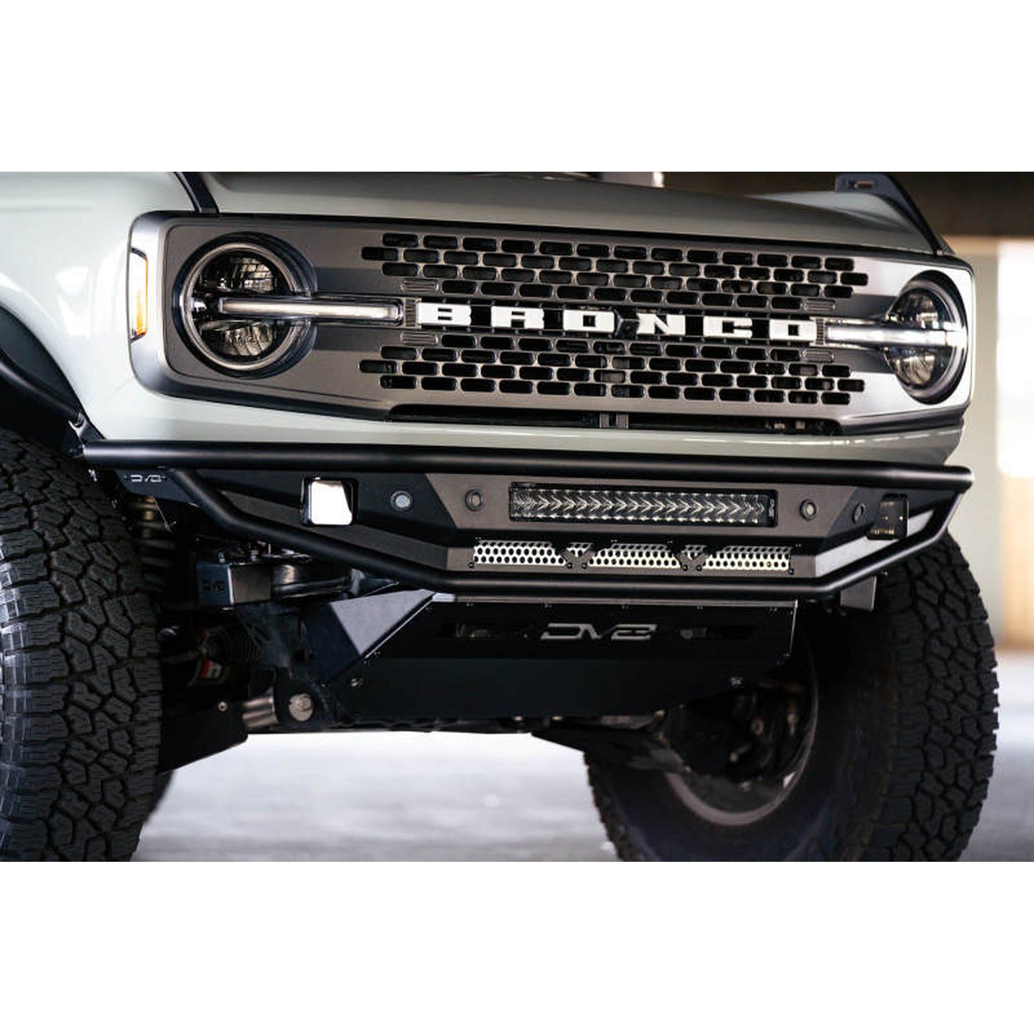 DV8 Offroad Competition Series Front Bumper for 2021+ Ford Bronco | dveFBBR-04