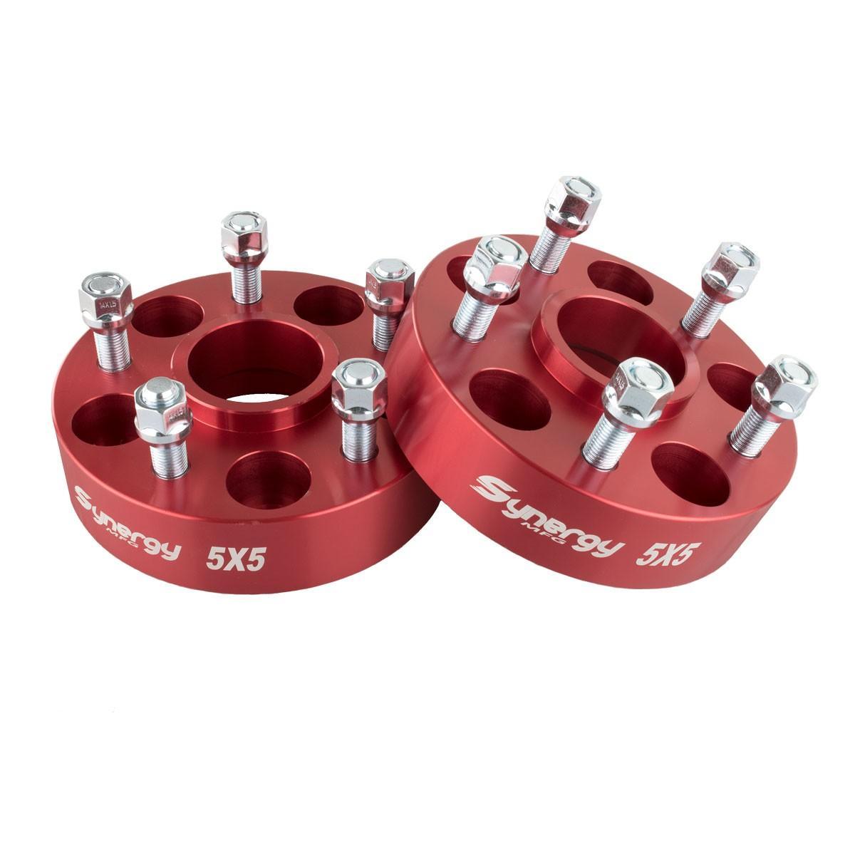 Synergy Hub Centric Wheel Spacers 6x5.5 1.5in Width M12 x 1.50 Stud Size 2021+ Ford Bronco | 4112-6-55-HF