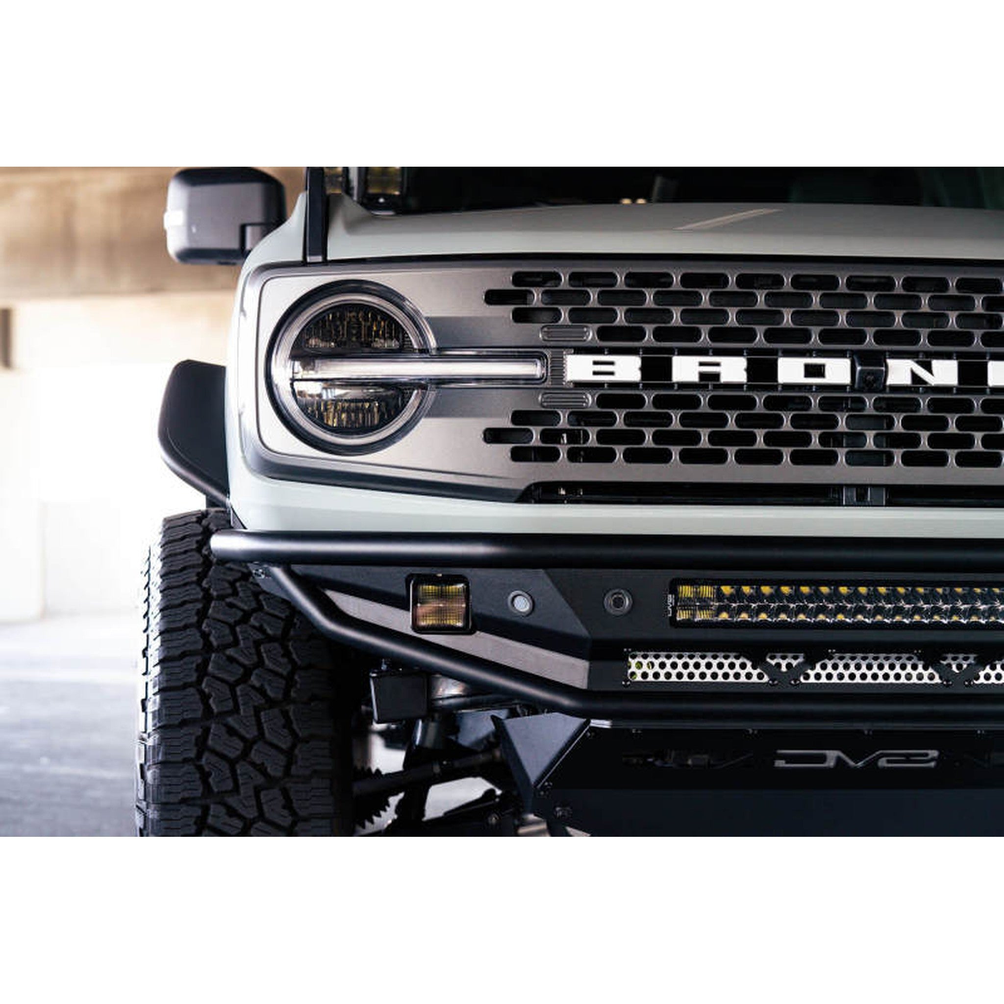 DV8 Offroad Competition Series Front Bumper for 2021+ Ford Bronco | dveFBBR-04