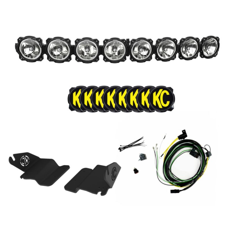 KC HiLiTES Gravity LED Pro6 - 50" Light Bar Kit for 2021+ Ford Bronco | kcl91338