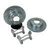 Baer Brakes Claw Performance Drilled & Slotted Rear Rotors - 2021-2026 Ford Bronco | 2262032