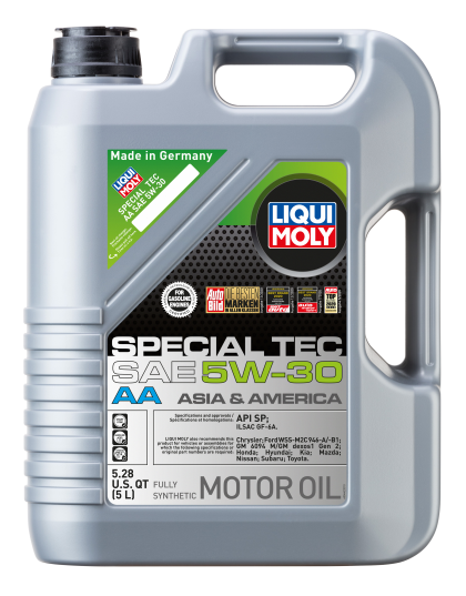 LIQUI MOLY Special Tec AA 5W-30 Motor Oil 5L - Full Synthetic Engine Protection